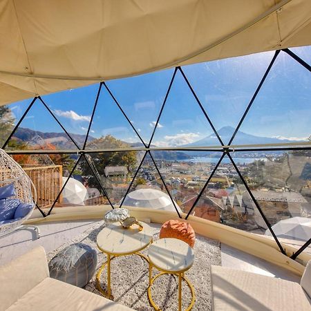 Mt,Fuji Glamping Terrace Minenohana - Vacation Stay 35711V Fujikawaguchiko Eksteriør bilde