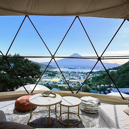 Mt,Fuji Glamping Terrace Minenohana - Vacation Stay 35711V Fujikawaguchiko Eksteriør bilde