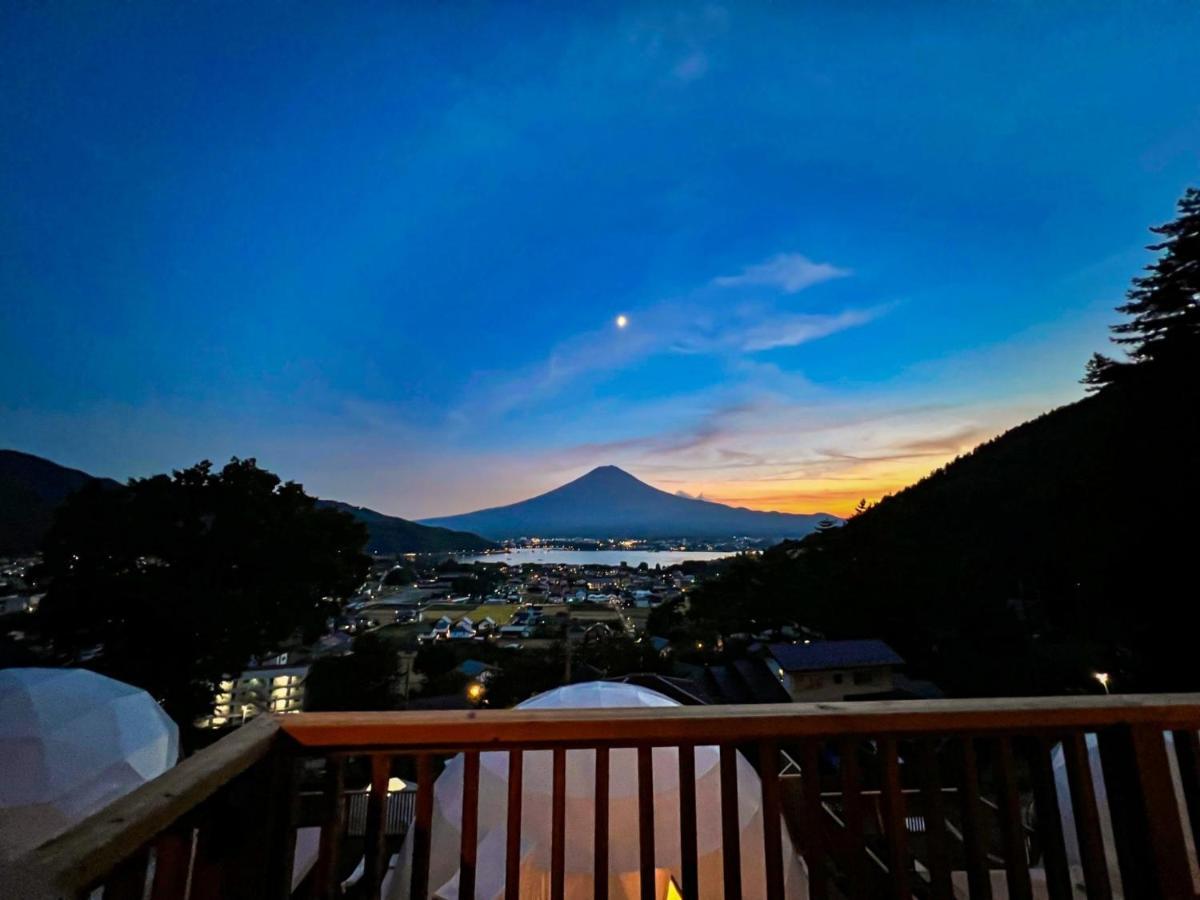 Mt,Fuji Glamping Terrace Minenohana - Vacation Stay 35711V Fujikawaguchiko Eksteriør bilde