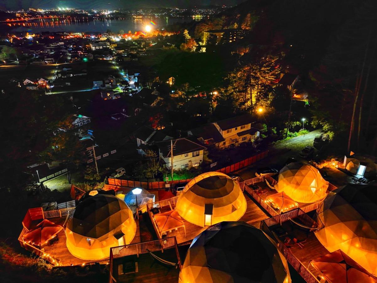 Mt,Fuji Glamping Terrace Minenohana - Vacation Stay 35711V Fujikawaguchiko Eksteriør bilde